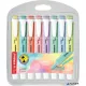 Szövegkiemelő készlet, 1-4 mm, STABILO "Swing Cool Pastel", 8 különböző szín