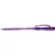 Golyóstoll, 0,38 mm, nyomógombos, STABILO "Liner 308", lila