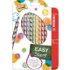Színes ceruza készlet, háromszögletű, balkezes, STABILO 'EasyColours', 12 különböző szín
