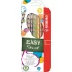 Színes ceruza készlet, háromszögletű, balkezes, STABILO 'EasyColours', 6 különböző szín
