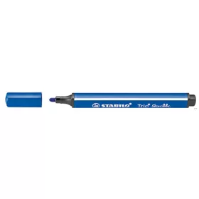   Filctoll, 1,5-2 mm, rugós hegy, STABILO "Trio Scribbi", kék