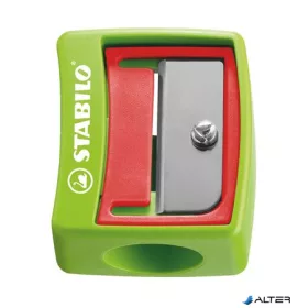   Hegyező, egylyukú, STABILO "Woody 3 in 1", vegyes színek