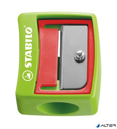 Hegyező, egylyukú, STABILO "Woody 3 in 1", vegyes színek