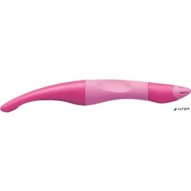   Rollertoll, 0,5 mm, balkezes, rózsaszín tolltest, STABILO "EASYoriginal Start", kék