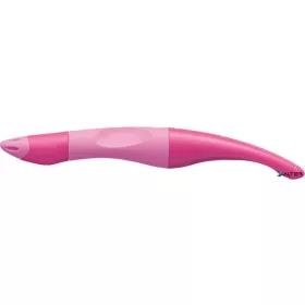   Rollertoll, 0,5 mm, jobbkezes, rózsaszín tolltest, STABILO "EASYoriginal Start", kék