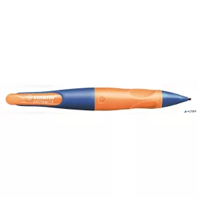   Nyomósirón, 1,4 mm, balkezes, STABILO "EasyErgo Start", kék/narancssárga