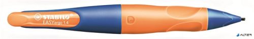 Nyomósirón, 1,4 mm, balkezes, STABILO 'EasyErgo Start', kék/narancssárga