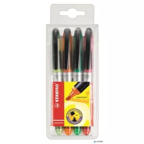   Szövegkiemelő készlet, 1-4 mm, STABILO 'Navigator', 4 különböző szín