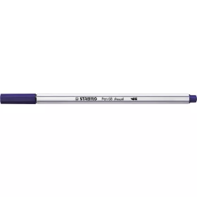 Ecsetirón, STABILO 'Pen 68 brush', sötétkék