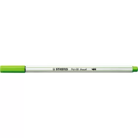 Ecsetirón, STABILO 'Pen 68 brush', fűzöld