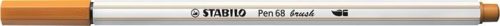 Ecsetirón, STABILO 'Pen 68 brush', okkersárga