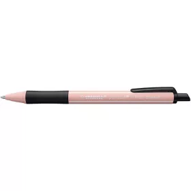   Golyóstoll, 0,5 mm, nyomógombos, hajnalpír tolltest, STABILO "Pointball Wildflowers", kék