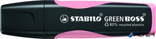 Szövegkiemelő, 2-5 mm, STABILO "Green Boss Pastel", pink