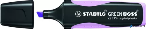 Szövegkiemelő, 2-5 mm, STABILO "Green Boss Pastel", orgona