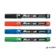 Alkoholos marker, 1,5-2,5 mm, kúpos, STABILO 'Mark-4-all', zöld