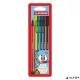 Filctoll készlet, 1 mm, STABILO "Pen 68", 6 különböző szín