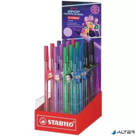   Filctoll display, 1 mm, STABILO "Pen 68" "K-Pop démonvadászok"