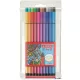 Filctoll készlet, 1 mm, STABILO 'Pen 68', 20 különböző szín