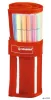 Filctoll, készlet, 1 mm, felcsavarható szett, STABILO "Pen 68", 30 különböző szín
