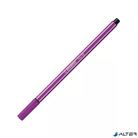Filctoll készlet, 1 mm, STABILO "Pen 68", 30 különböző szín