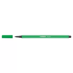 Filctoll, 1 mm, STABILO "Pen 68", zöld