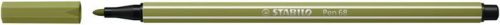Rostirón, 1 mm, STABILO 'Pen 68', sárzöld