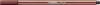 Filctoll, 1 mm, STABILO "Pen 68", téglavörös
