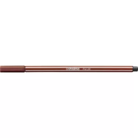 Filctoll, 1 mm, STABILO 'Pen 68', téglavörös