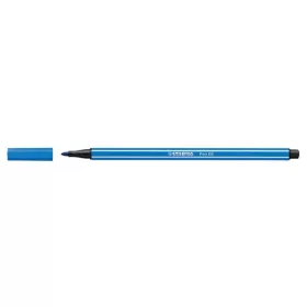 Filctoll, 1 mm, STABILO "Pen 68", sötétkék