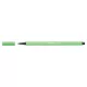 Filctoll, 1 mm, STABILO "Pen 68", levél zöld
