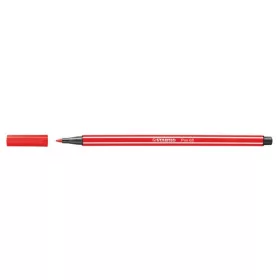 Filctoll, 1 mm, STABILO "Pen 68", kármin piros