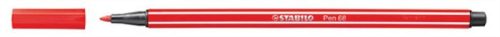 Rostirón, 1 mm, STABILO 'Pen 68', kármin piros