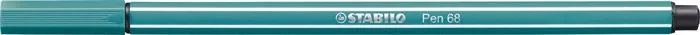 Filctoll, 1 mm, STABILO "Pen 68", türkizkék