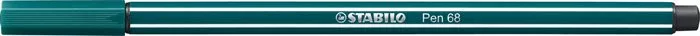 Filctoll, 1 mm, STABILO "Pen 68", türkizzöld
