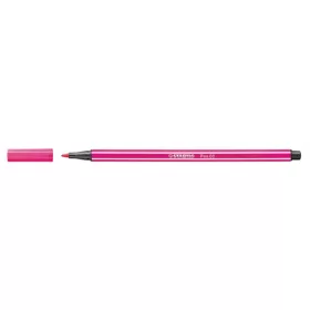Filctoll, 1 mm, STABILO 'Pen 68', rózsaszín