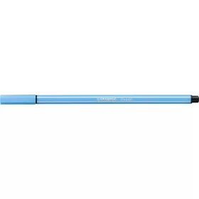 Filctoll, 1 mm, STABILO 'Pen 68', azúrkék