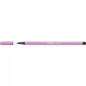 Filctoll, 1 mm, STABILO 'Pen 68', pasztell-lila