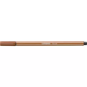 Filctoll, 1 mm, STABILO 'Pen 68', vörösbarna