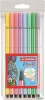 Filctoll készlet, 1 mm, STABILO "Pen 68", 8 pasztell szín