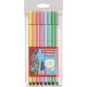 Filctoll készlet, 1 mm, STABILO 'Pen 68', 8 pasztell szín