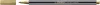 Filctoll, 1,4 mm, STABILO "Pen 68 metallic", arany