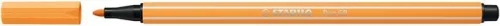 Filctoll, 1 mm, STABILO "Pen 68", papaya
