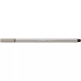 Filctoll, 1 mm, STABILO 'Pen 68', melegszürke