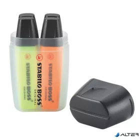   Szövegkiemelő készlet, 2-5 mm, STABILO 'Boss Big Box', 4 különböző szín