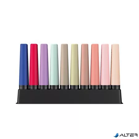 Szövegkiemelő készlet, 2-5 mm, STABILO 'BOSS original NatureCOLORS Wildflowers', 10 különböző szín
