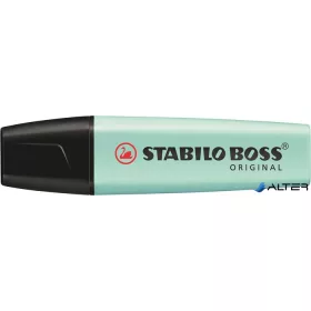   Szövegkiemelő, 2-5 mm, STABILO "BOSS original Pastel", türkiz