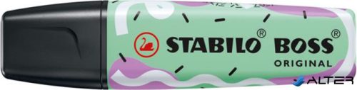 Szövegkiemelő, 2-5 mm, STABILO "Boss Original Ju Schnee", menta