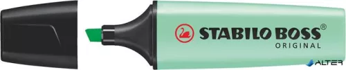Szövegkiemelő, 2-5 mm, STABILO "BOSS original Pastel", menta