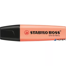   Szövegkiemelő, 2-5 mm, STABILO "BOSS original Pastel", barack