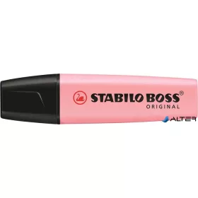   Szövegkiemelő, 2-5 mm, STABILO "BOSS original Pastel", rózsa